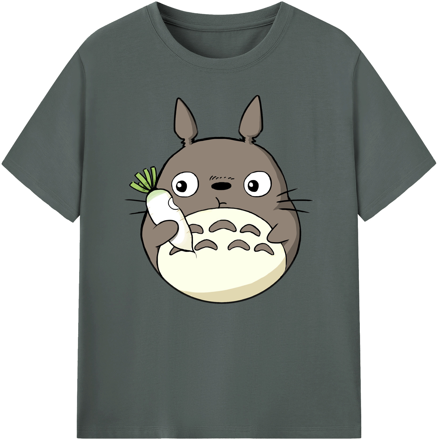 （画像用） となりのトトロ 草壁メイ 草壁サツキ My Neighbor Totoro Satsuki Kusakabe Mei Kusakabe 綿100％ メンズ半袖Tシャツ｜肌触りやわらか＆通気性